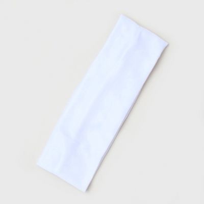 White bandeau 20x7 cm
