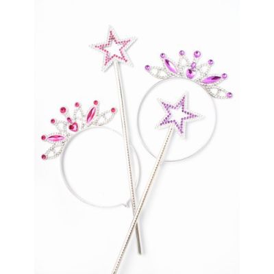 Star wand and tiara set