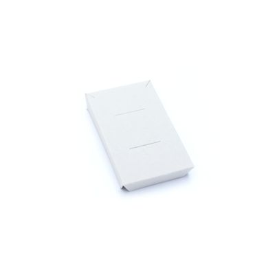 100 Grey card inserts for 8x5cm gift boxes