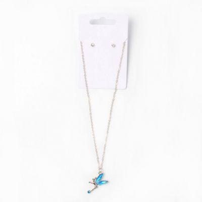 Size: 9x6cm. White necklace display card. Pack of 50