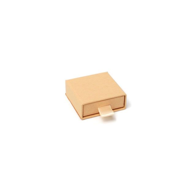5x5x2cm. Brown Kraft matchbox style gift box main product photo