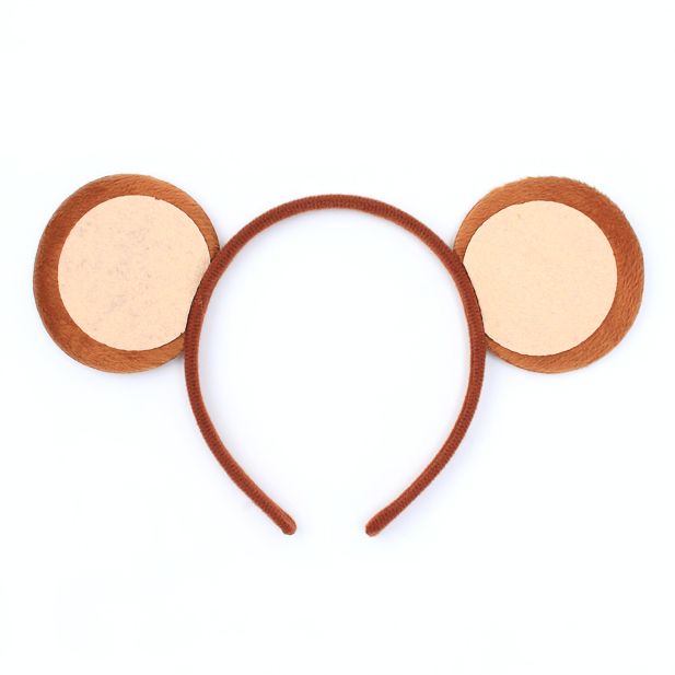 Brown Monkey ears aliceband