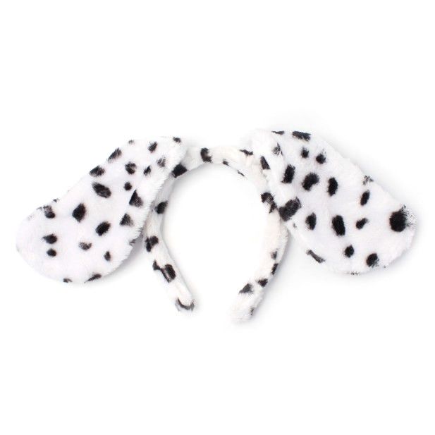 Dalmation spotty dog floppy ears aliceband.