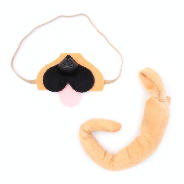 Pug top ears headband