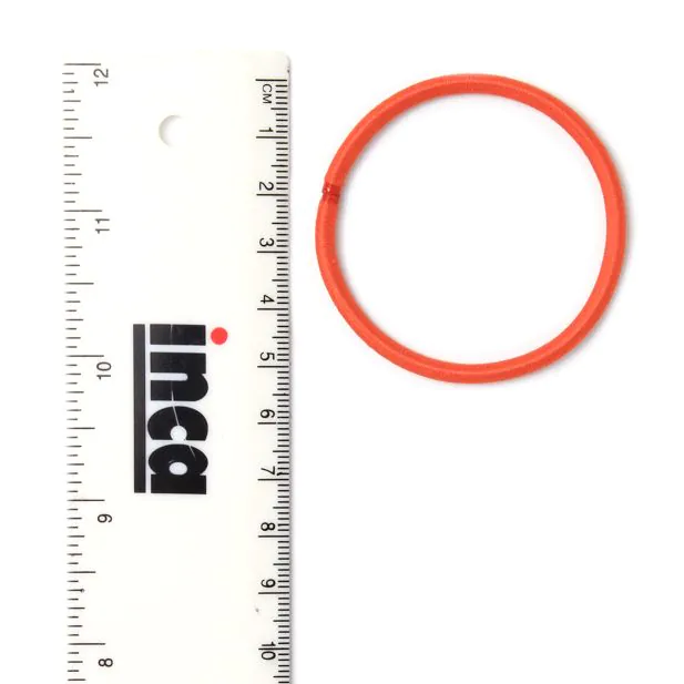 Elastics - Copper - Card of 6 - 4mm thick