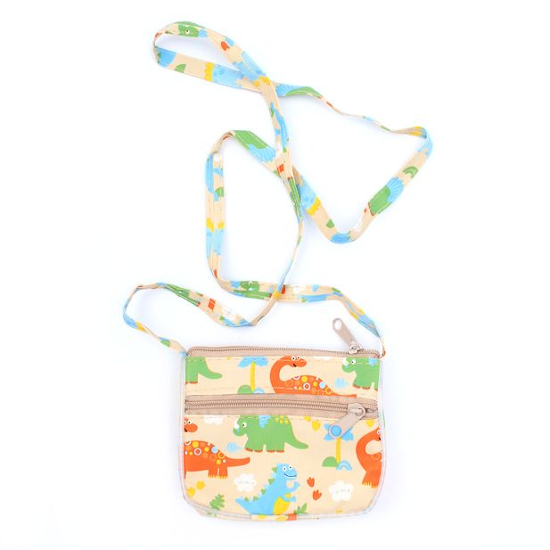 Dinosaur print top purse