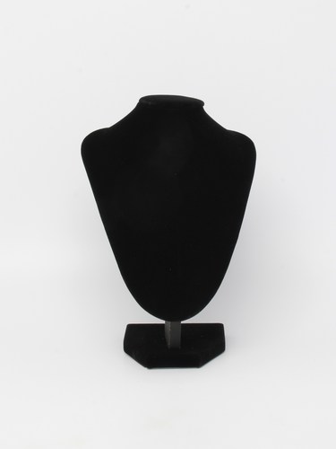 Jewelry Display Bust - Black velvet