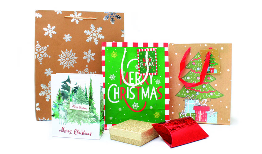 Festive packaging for businesses