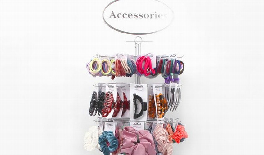 Wholesale display stand with hair accessories