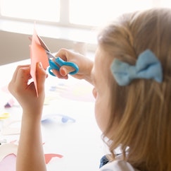 Girl Arts and Craft Hair Bow Clip