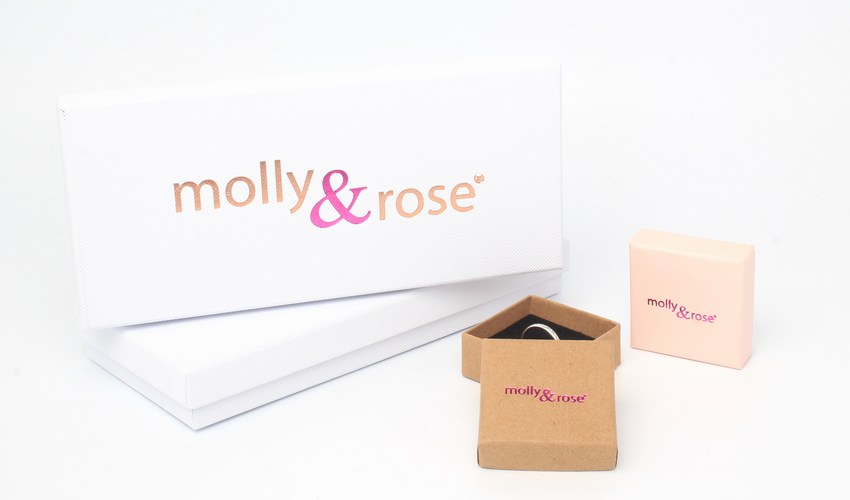 Hot foil printed boxes